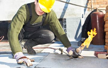 North Aywick flat roof construction