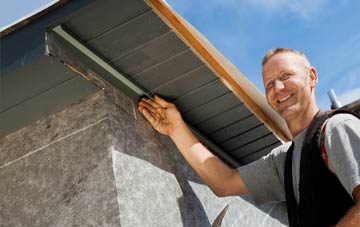 soffit installation North Aywick